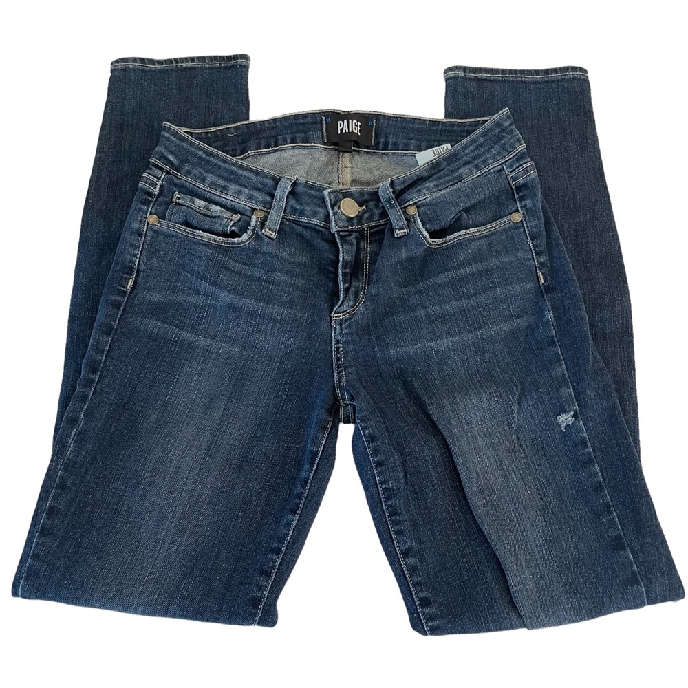Paige Verdugo Ankle Distressed Jeans 26